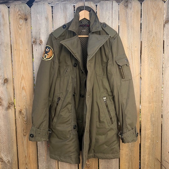 Levi's Other - Levi’s | RARE Army Style Double Breasted Parka M